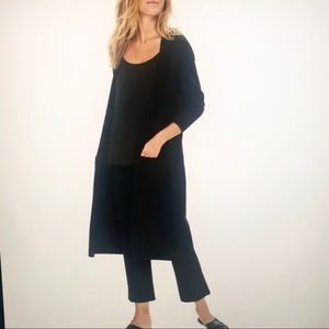 Eileen Fisher Luxe Merino cashmere Long Cardigan